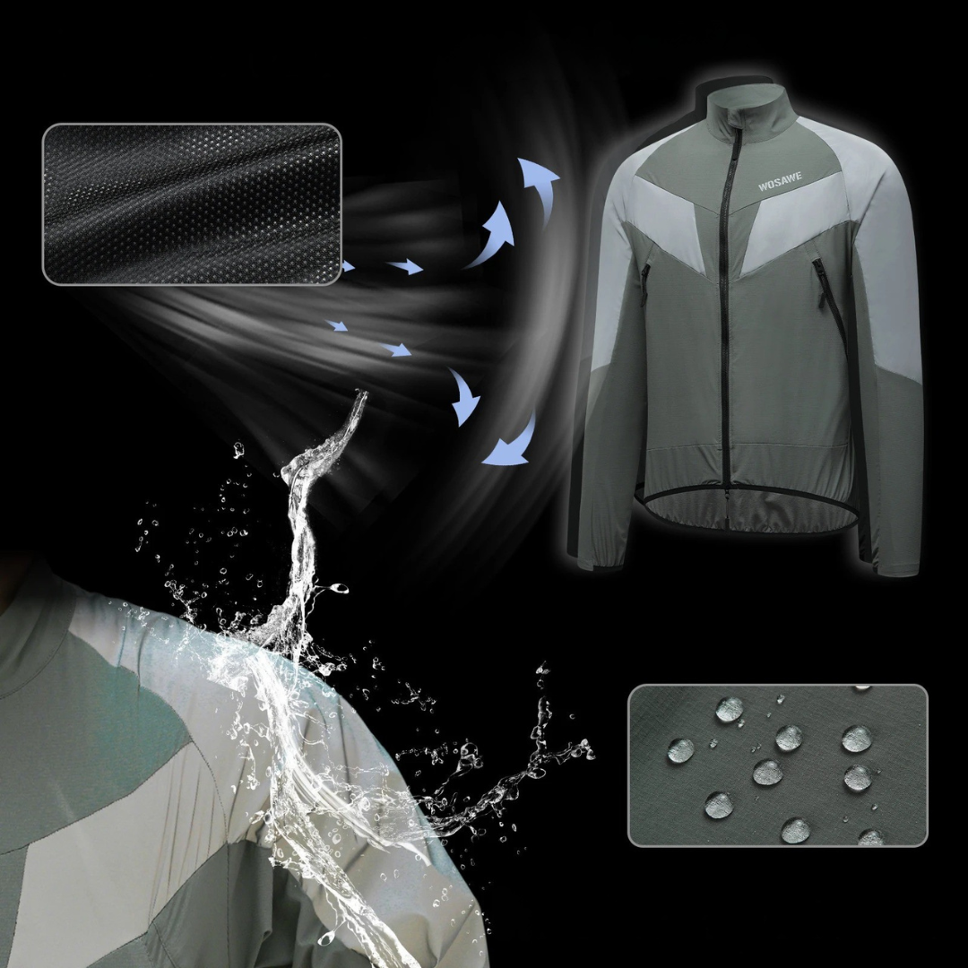 Nordspur | Lumiflow Reflektierende Fahrradjacke