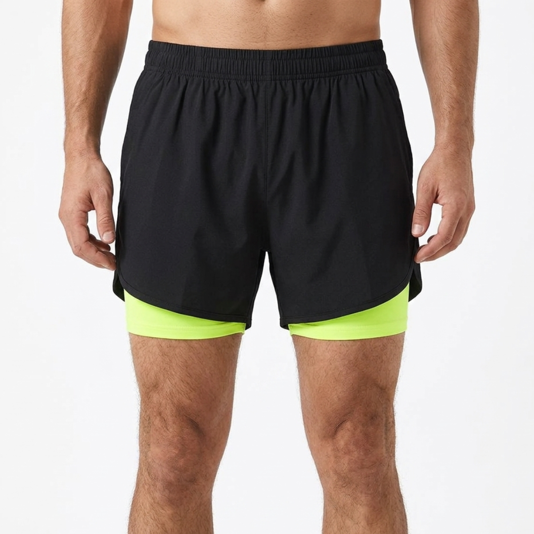 Nordspur | Runaro Two-Layer Athletic Shorts