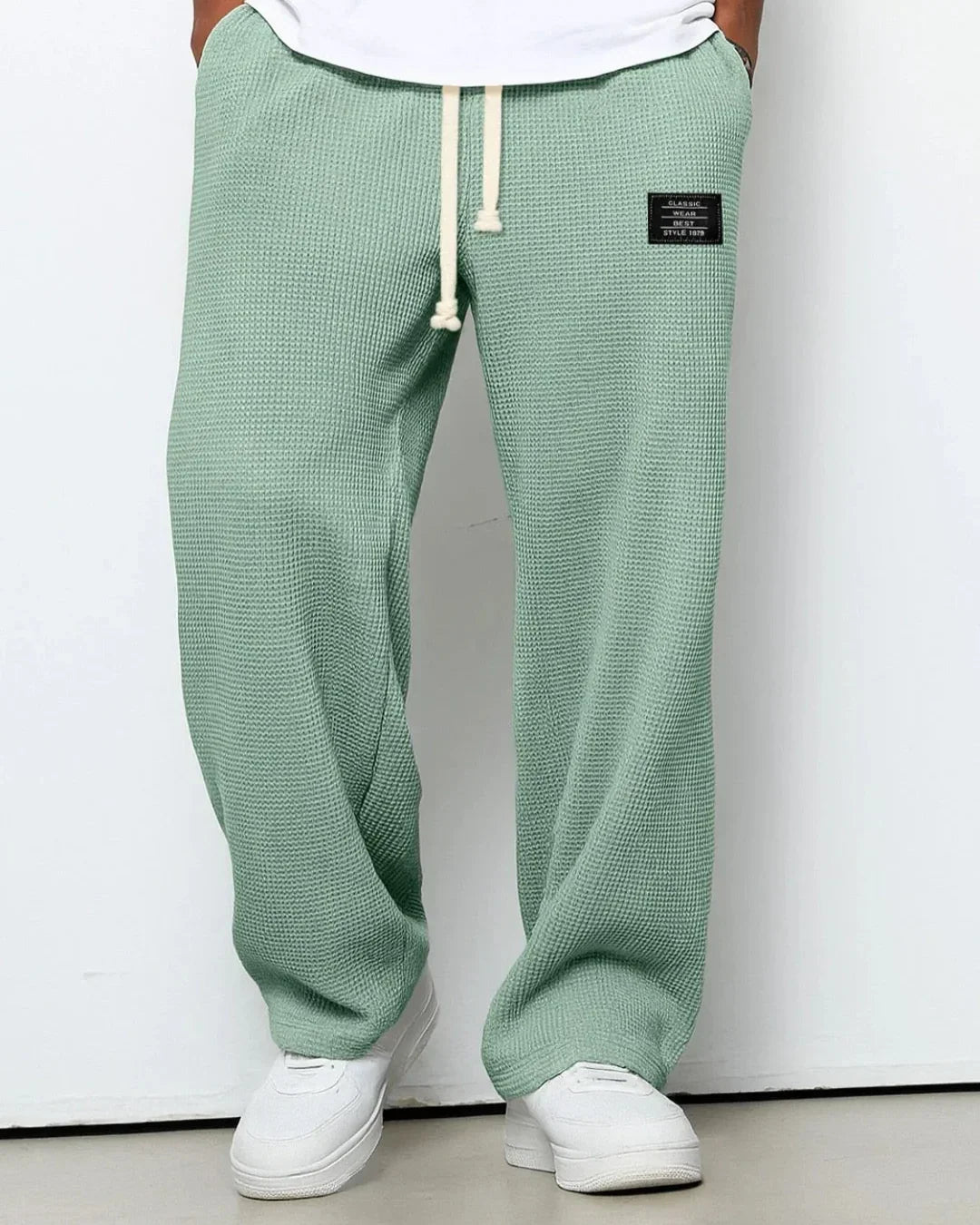 Ultraweiche Lounge-Hose mit weitem Bein