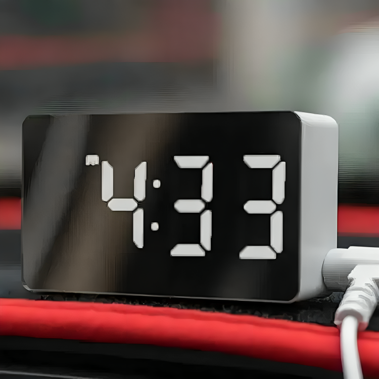 Nordspur | Luminora LED-Spiegelalarmwecker Digitales Display