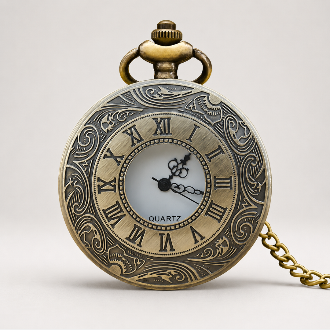 Nordspur | Lunivault Vintage Taschenuhr-Anhänger