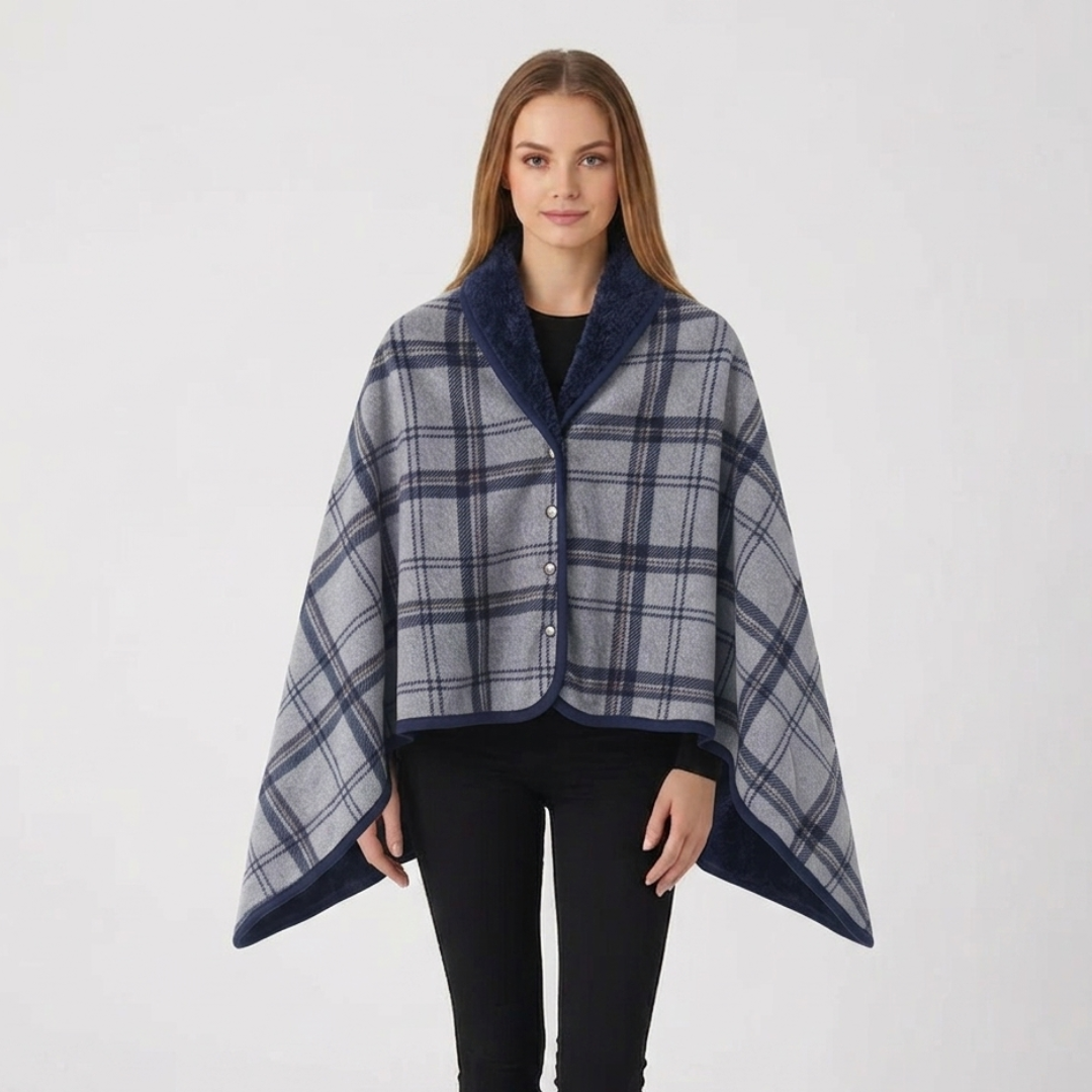 Nordspur | Tragbares Flanell-Umhang-Decke