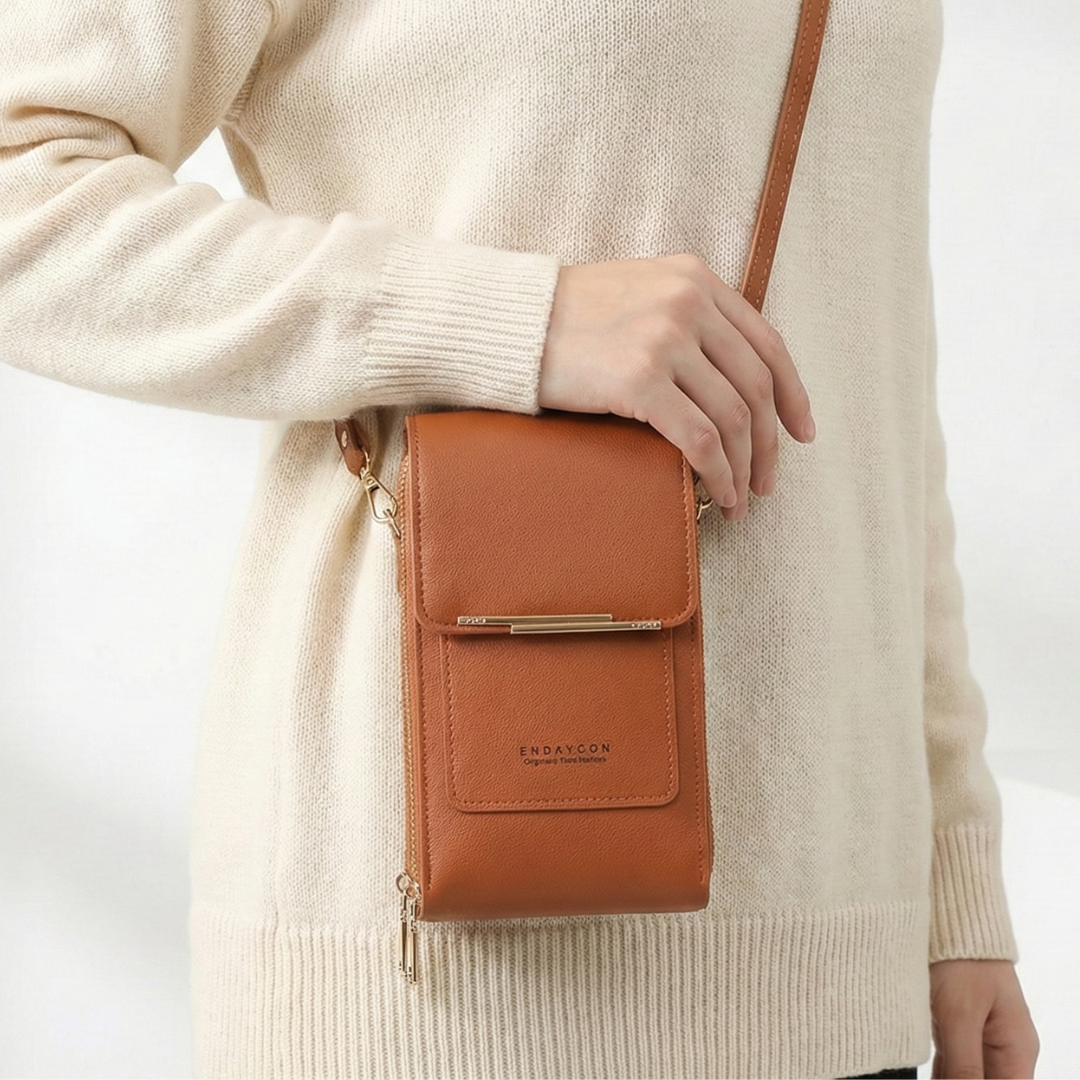 Nordspur | Kompakte PU-Crossbody-Tasche