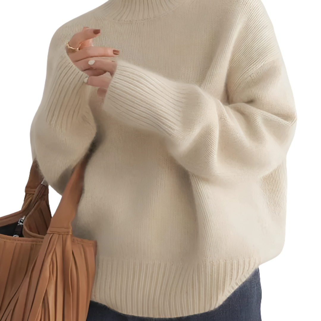 Nordspur | LuxeWool Pullover mit hohem Kragen