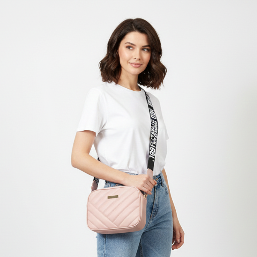 Nordspur | Kleine gesteppte Crossbody-Tasche