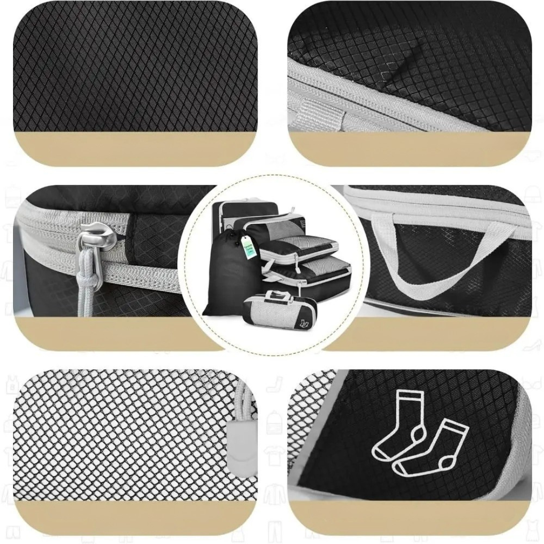 Nordspur | Packlyft Leichte Polyester-Packwürfel