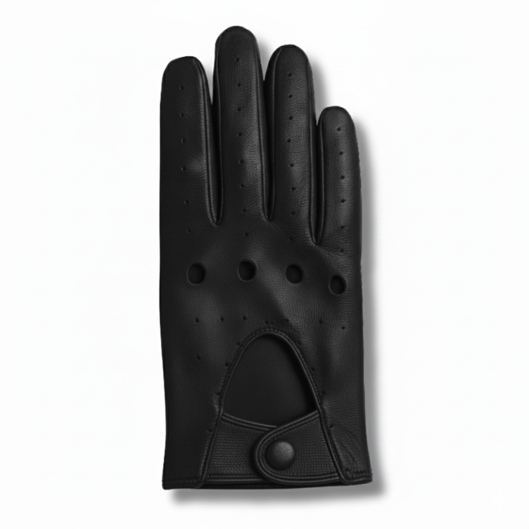 Nordspur | Thin Vegane-Leder Autofahrerhandschuhe