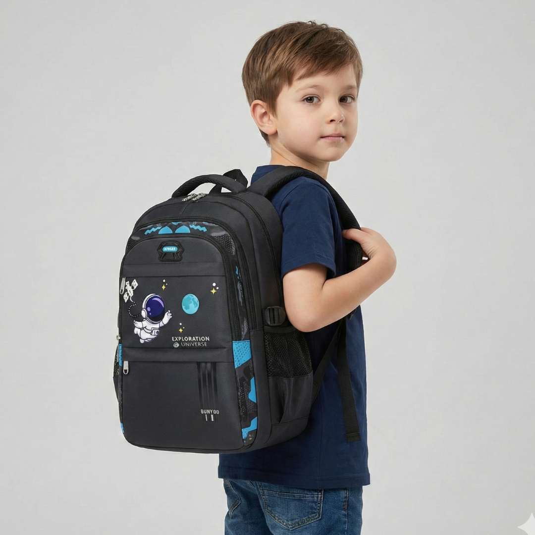 Nordspur | AstroVibe Wasserdichter Polyester-Schulrucksack