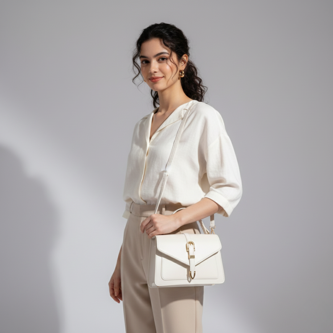 Nordspur | Minimalistische Crossbody-Tasche mit Tragegriff