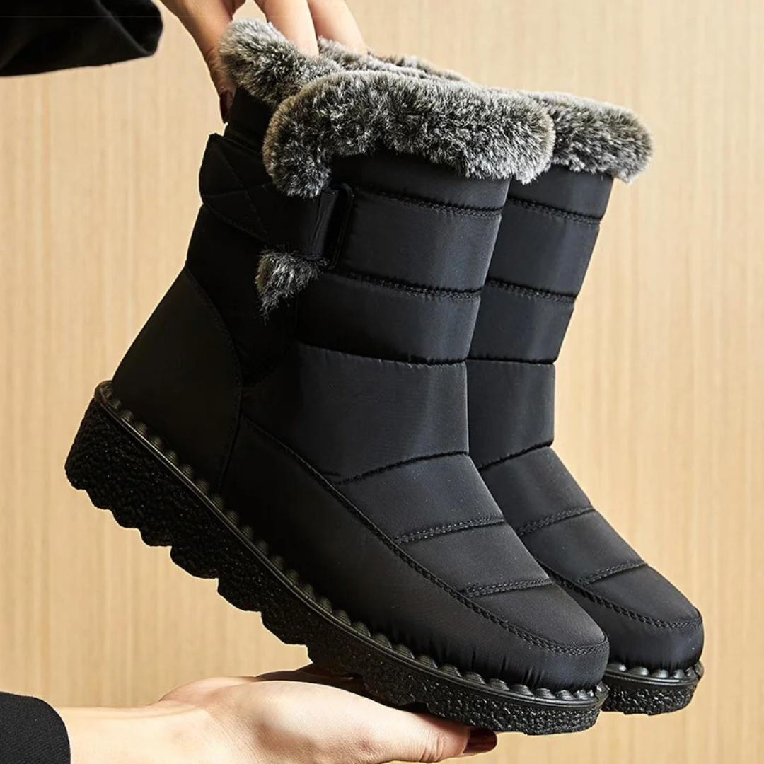 Winterstiefel Damen wasserdicht mit Warmfutter & rutschfester Sohle – FrostStep Boots