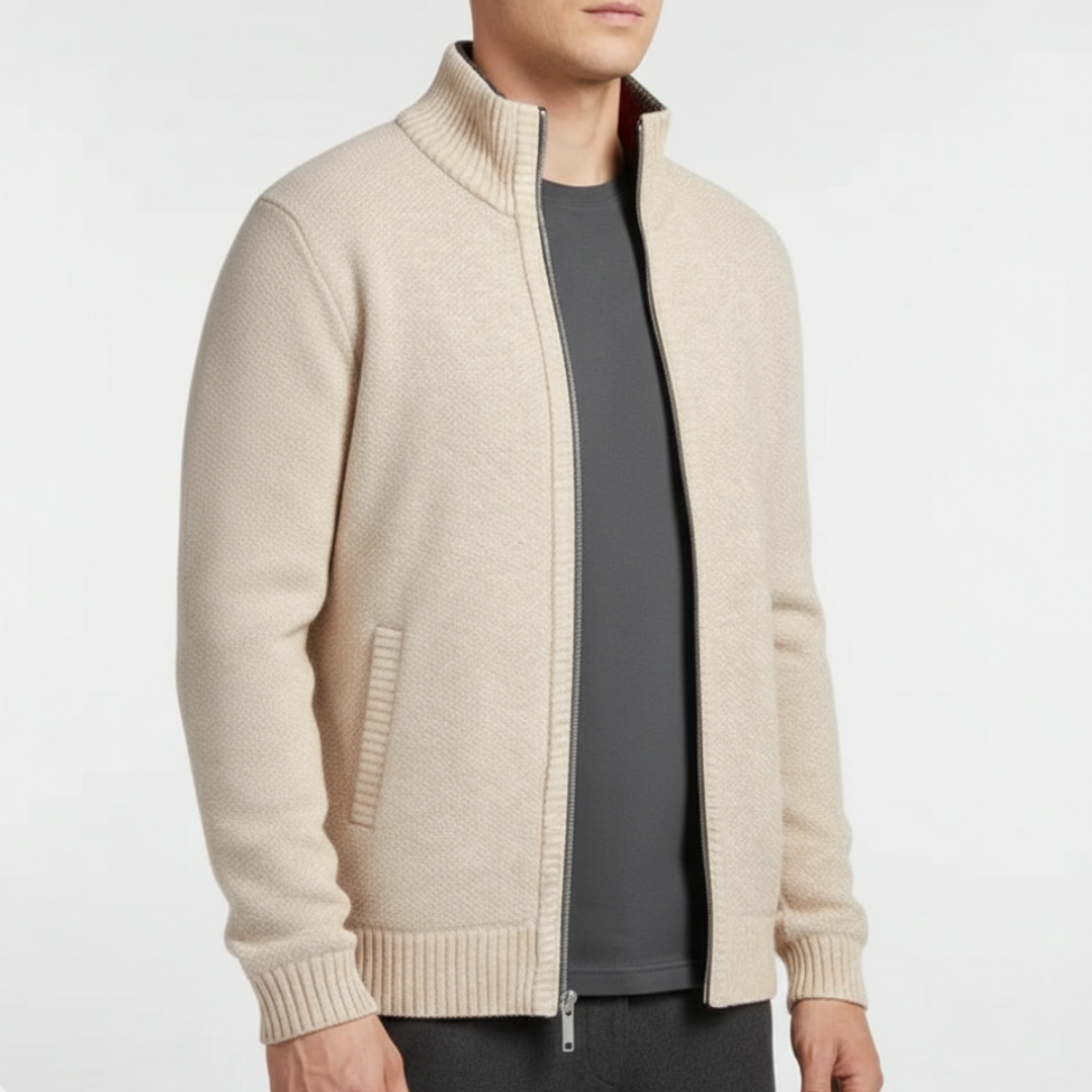 Nordspur | Full Zip Gefütterter Cardigan