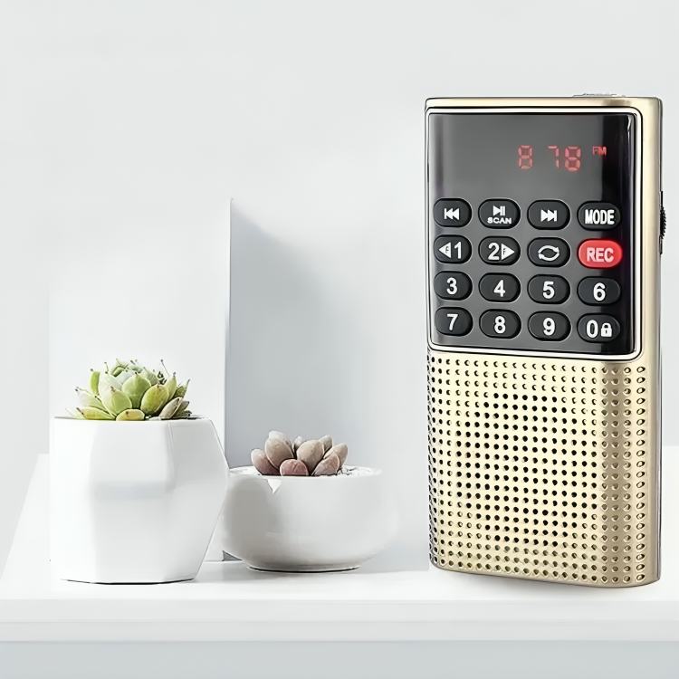Nordspur | TrekTone Kompakt tragbares Radiogerät mit MP3-Player