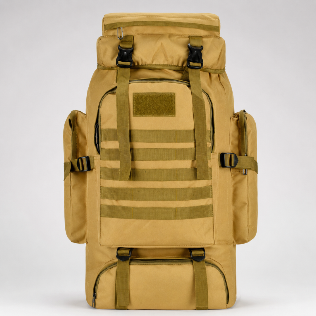 Taktischer Rucksack 80L Wasserabweisend – BergTrail Pro