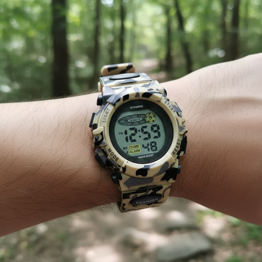 Uhren für Kinder wasserdicht & stoßfest – TimeGuard Kidswatch