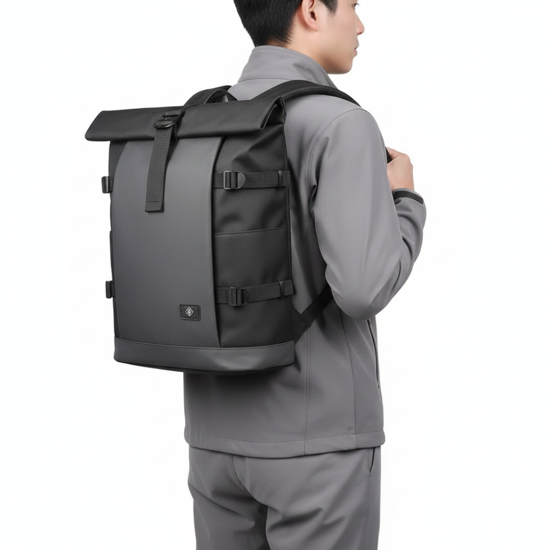 Nordspur | Wasserdichter Roll-Top-Rucksack