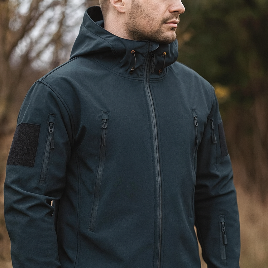 Taktische Allwetterjacke wasserdicht & atmungsaktiv – StormShield Pro
