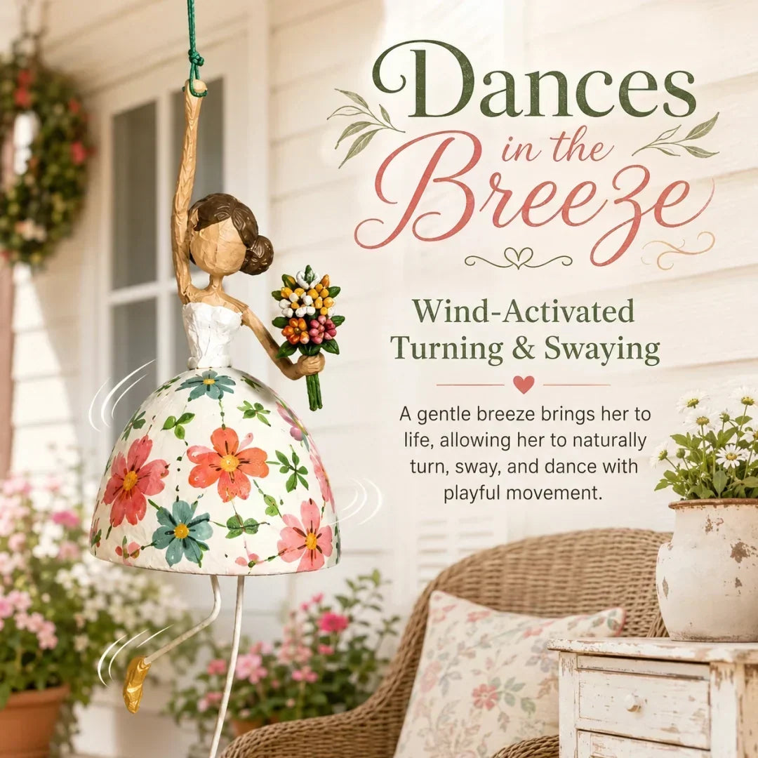 Whimsical Dancing Lady Hängeornament