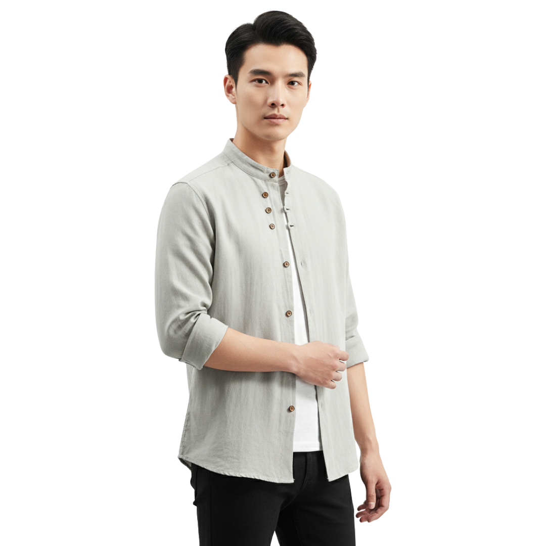 Nordspur | SlateCrest Pullover mit modernem Kragen