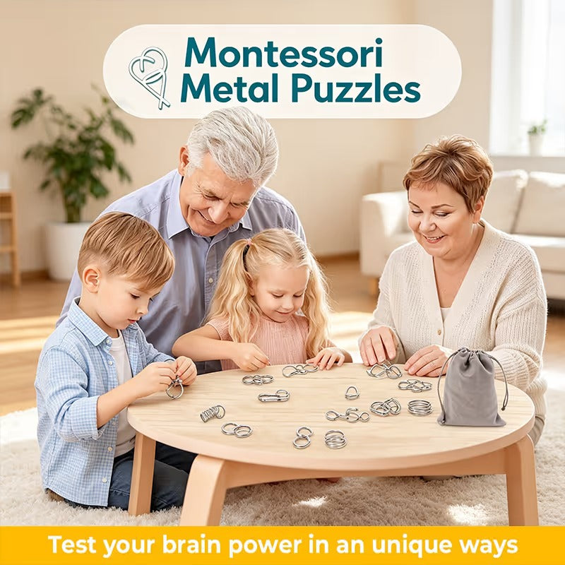 Metall Montessori Puzzle