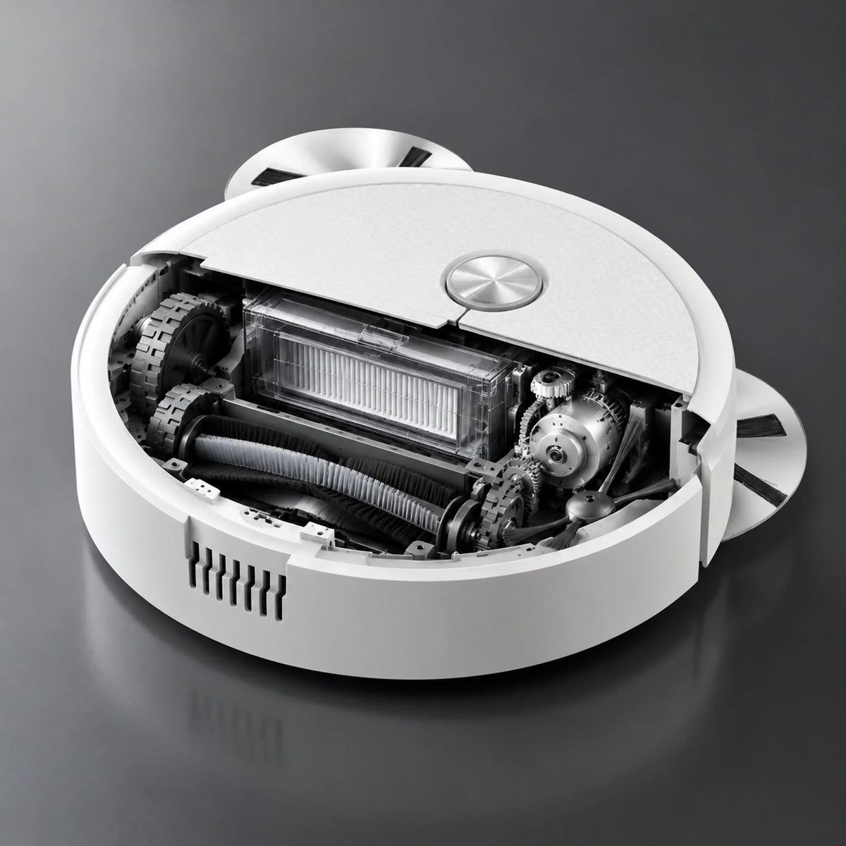 3-in-1-Saugroboter mit Wischfunktion, USB-Ladung und kabellosem Betrieb