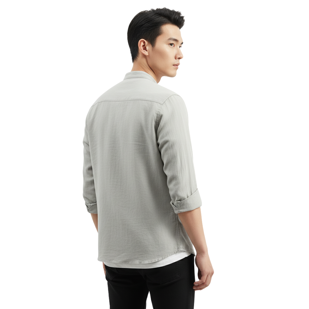 Nordspur | SlateCrest Pullover mit modernem Kragen