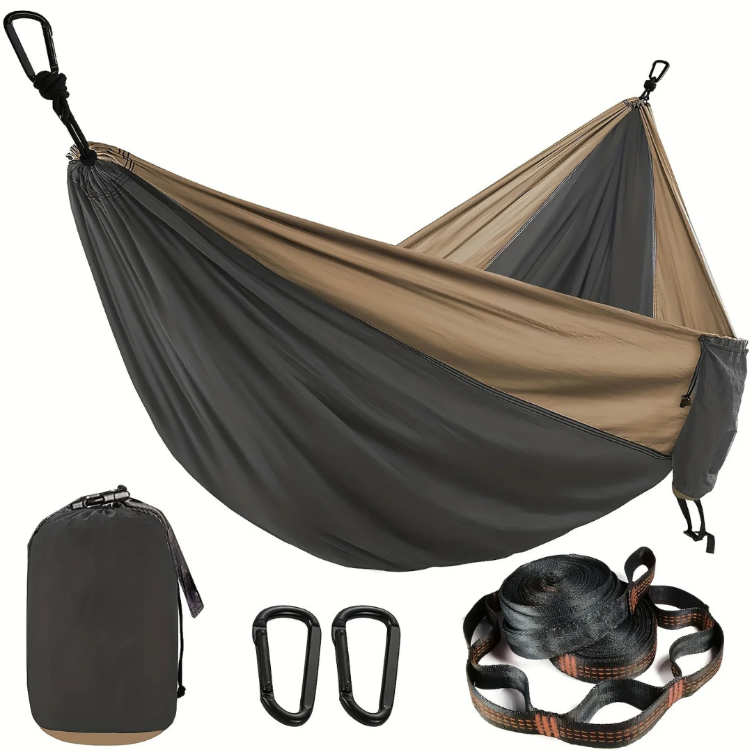 Hängematte Doppel für Camping – RelaxMate Duo