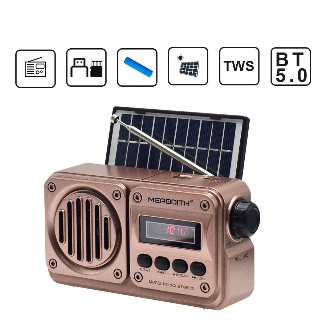 Nordspur | Radionex Tragbares Solarradio