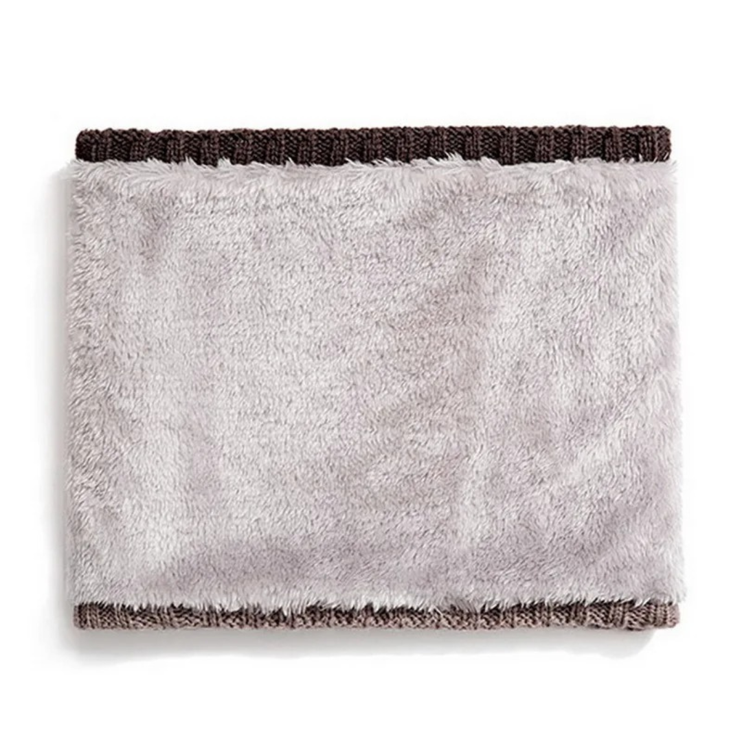 Halswärmer Strick mit Fleece-Innenfutter – WinterKnit