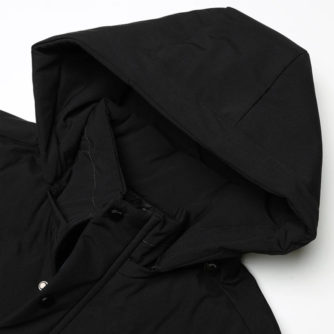 Jacke Herren Winter mit Kapuze & Windschutz – NordShield Parka