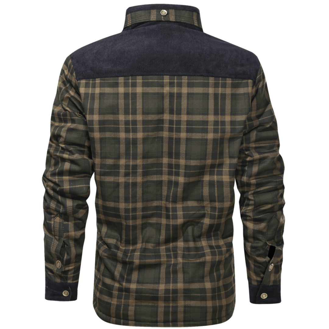 Flanelljacke Herren gefüttert & kariert – NordHaven Lumber Coat