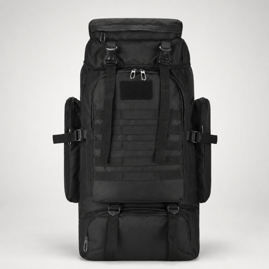 Taktischer Rucksack 80L Wasserabweisend – BergTrail Pro