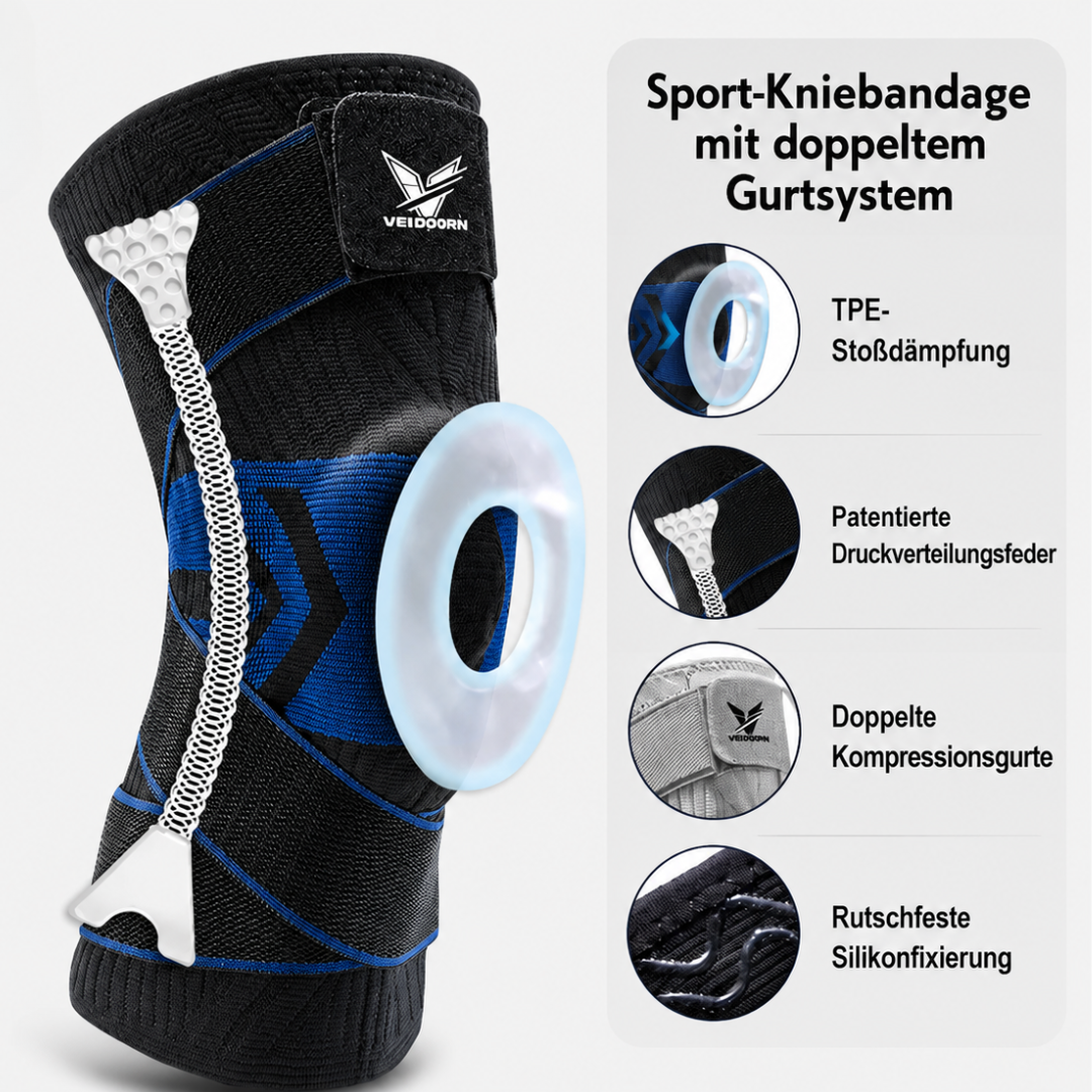 Nordspur | Knevalon Druckgestützte Sport-Kniebandage