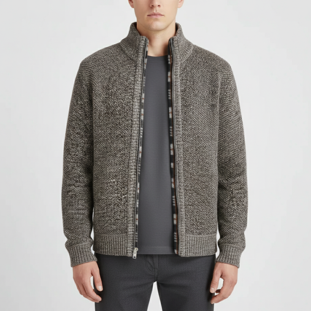 Nordspur | Full Zip Gefütterter Cardigan