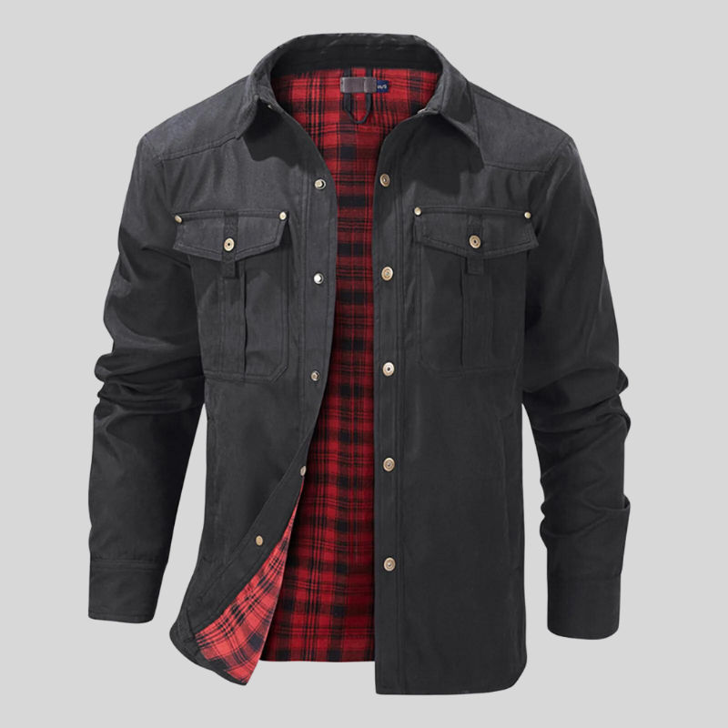 Flanell gefüttertes Shacket