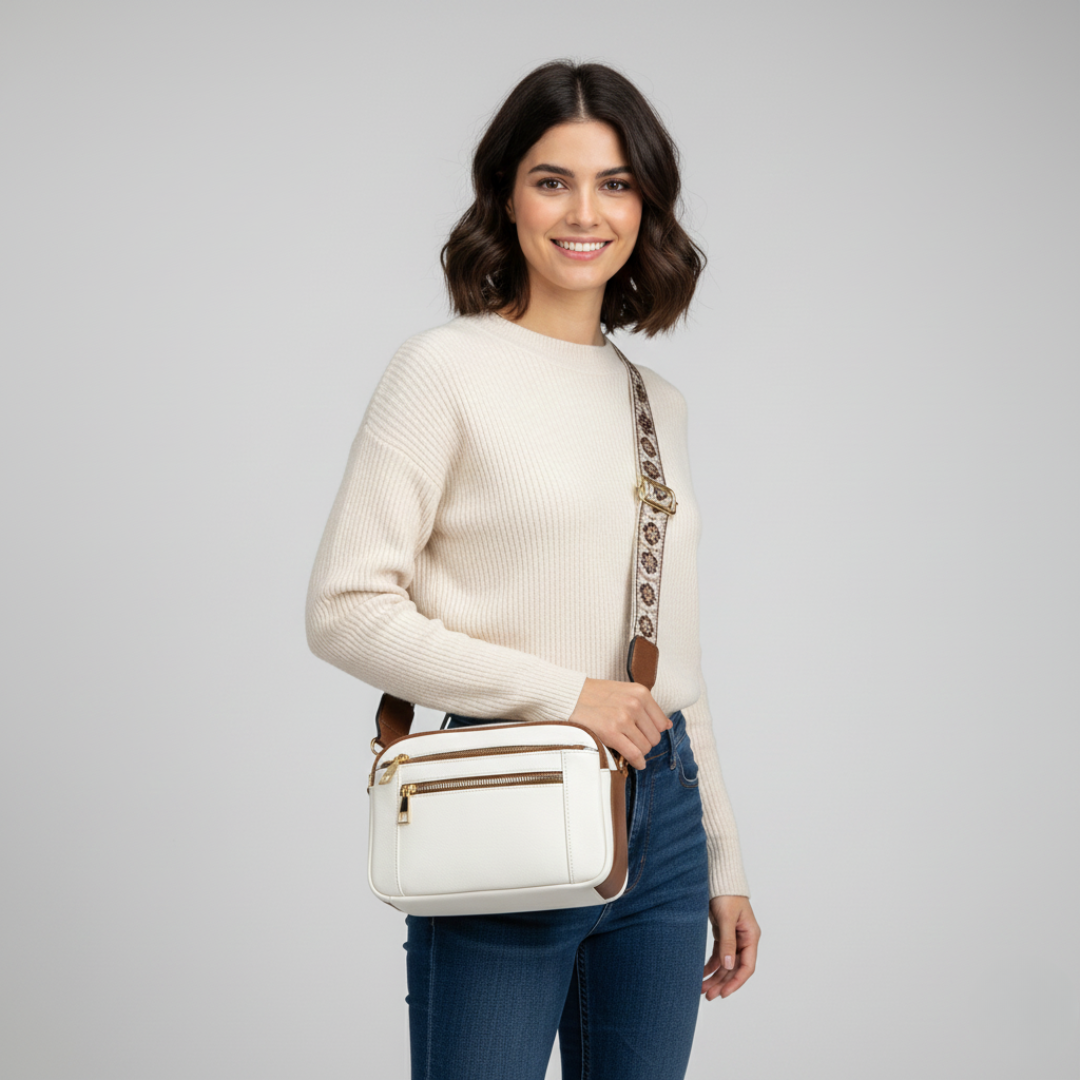 Nordspur | Weiche, quadratische Crossbody-Tasche