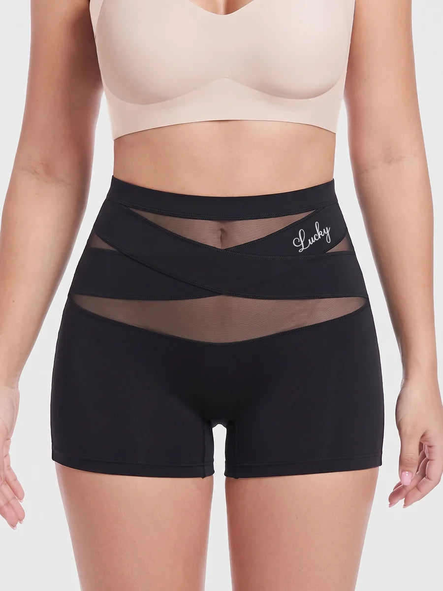 Damen High-Waist Crossover Shaping Panty
