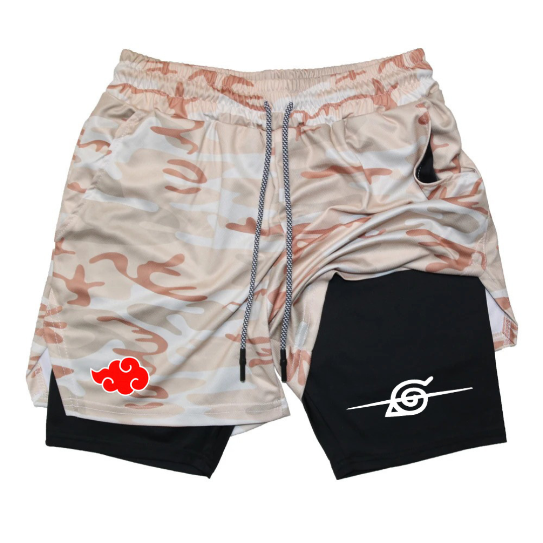 Nordspur | Viroxen Doppellagige Sportshorts für Herren