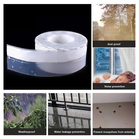 Dichtungsband 5M – Schalldämmend, Insekten- und Staubdicht – Perfekt für Türen, Fenster und Schränke