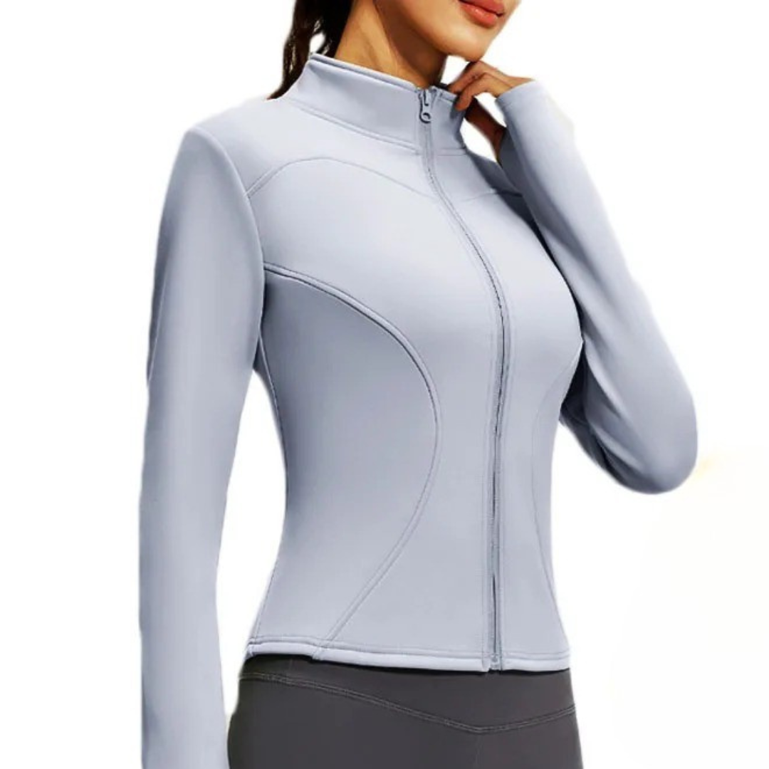Nordspur | Thermiqurv Slim-Fit Jacke mit durchgehendem Reißverschluss