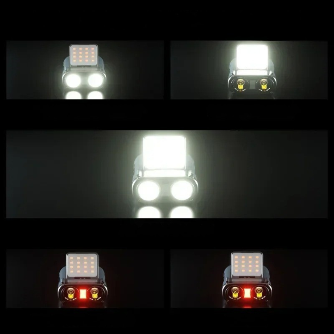 Nordspur | TrailOrbis USB-Stirnlampe mit Bewegungssensor