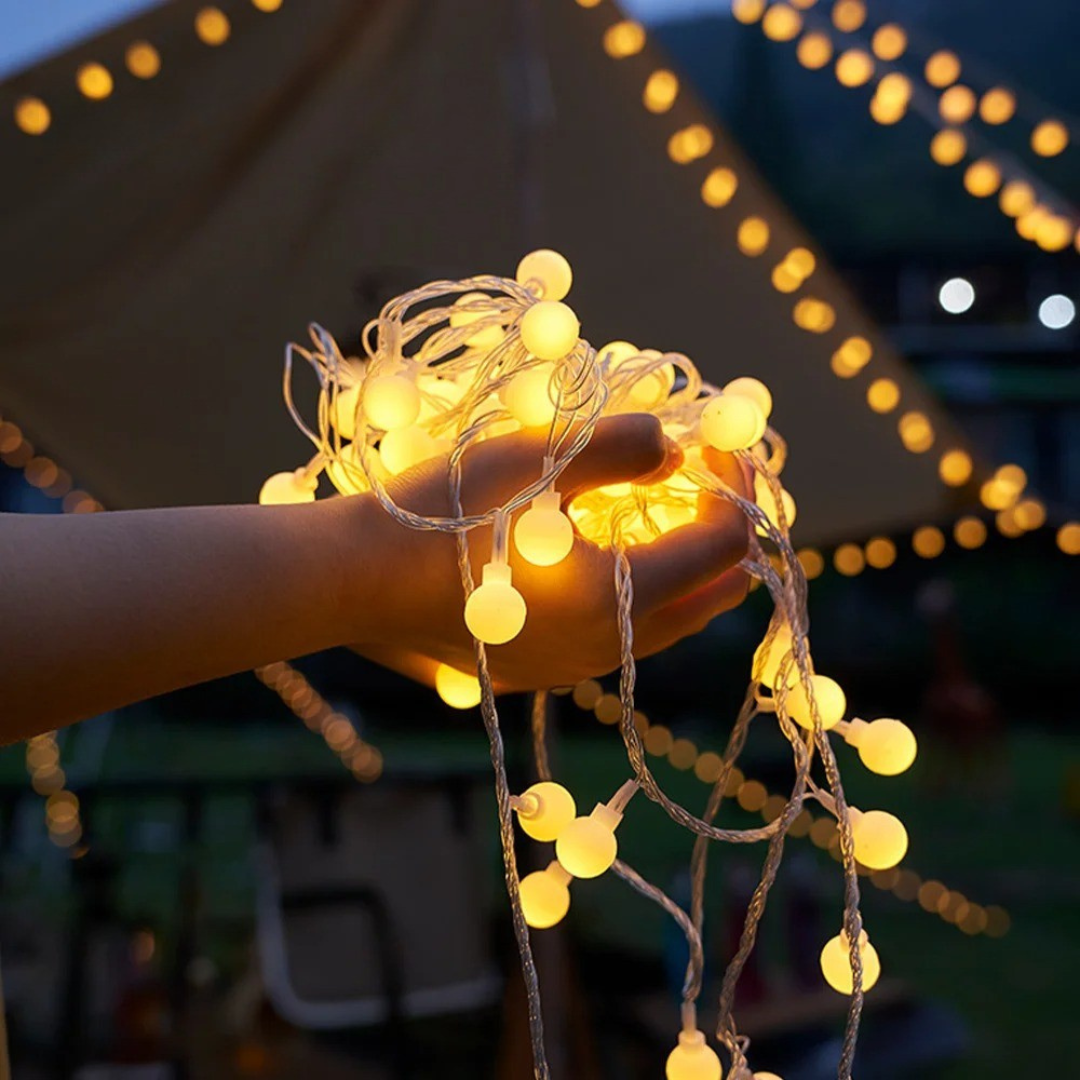 LED Lichterkette Outdoor wasserdicht USB – GlowSphere