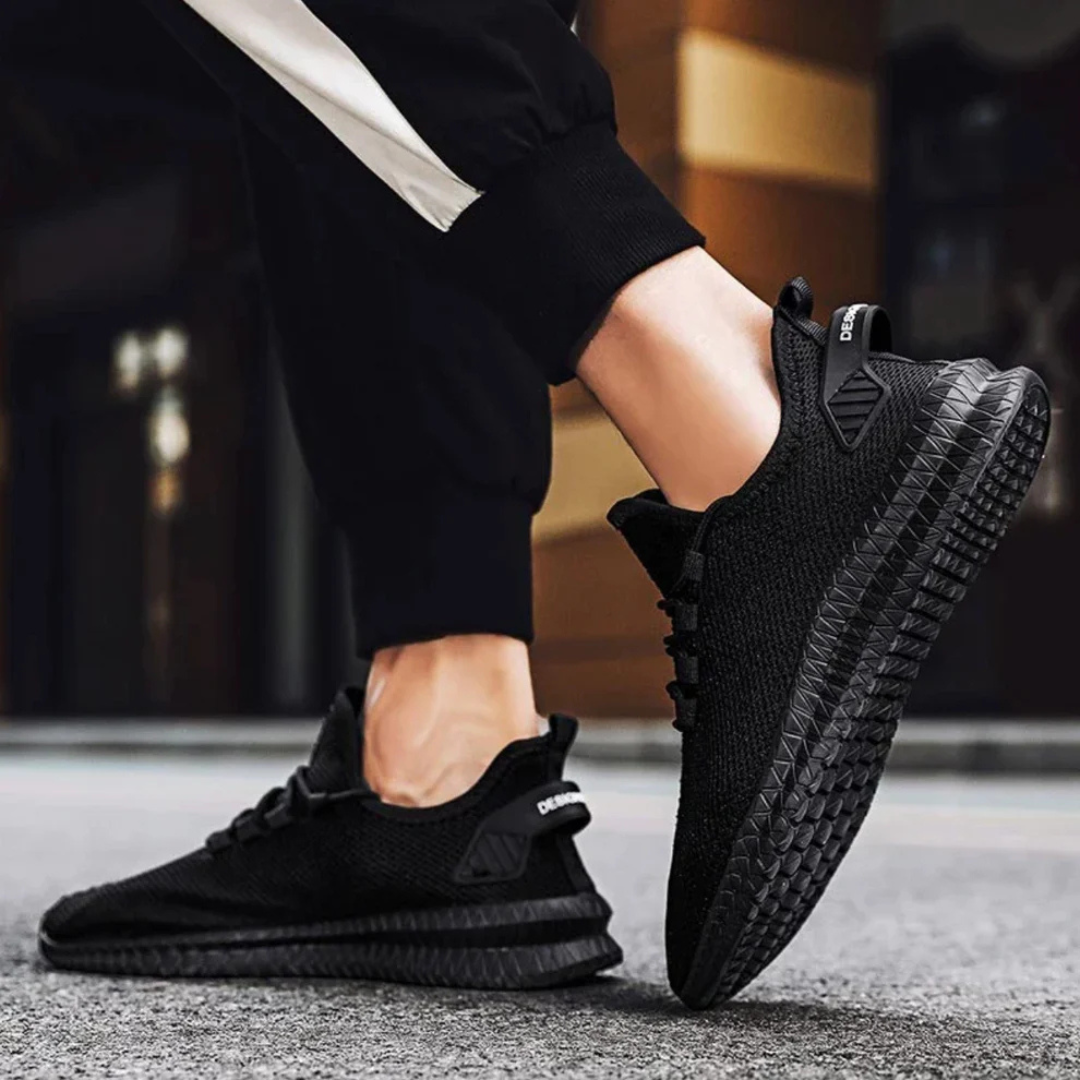 Orthopädische Herren-Walkingschuhe atmungsaktiv & leicht – OrthoStep ARON