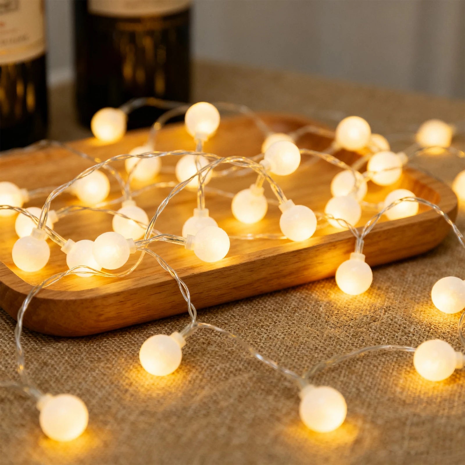 Nordspur | Solarbetriebene Outdoor-Lichterkette