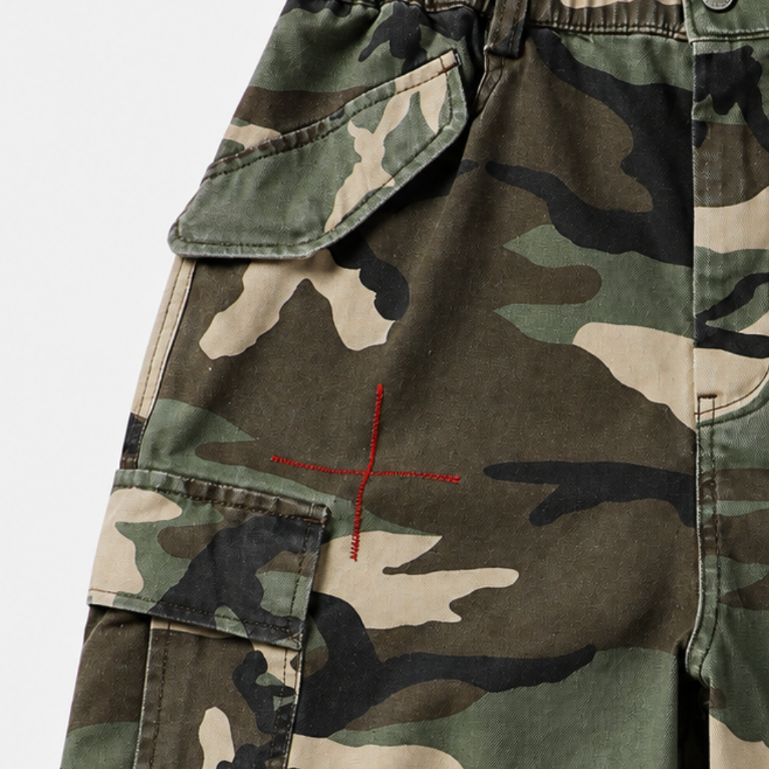 Nordspur | Camovect Herren Cargo-Shorts in Knielänge