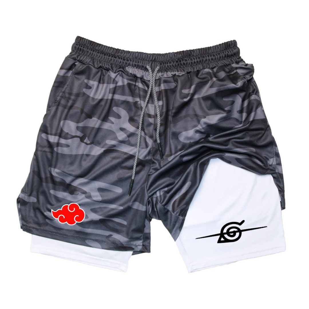 Nordspur | Viroxen Doppellagige Sportshorts für Herren