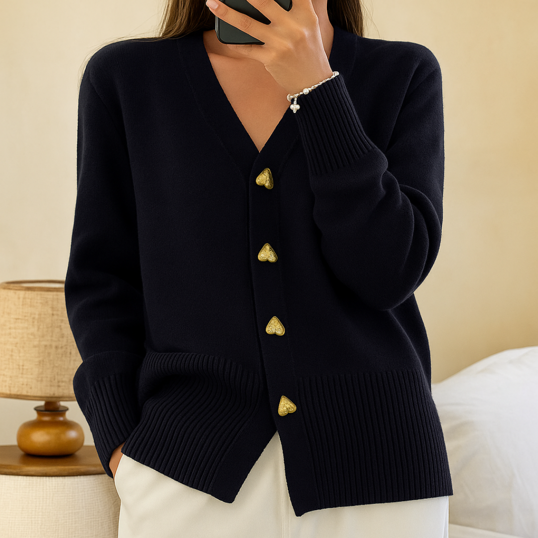 Nordspur | PureCharm V-Ausschnitt-Strickcardigan