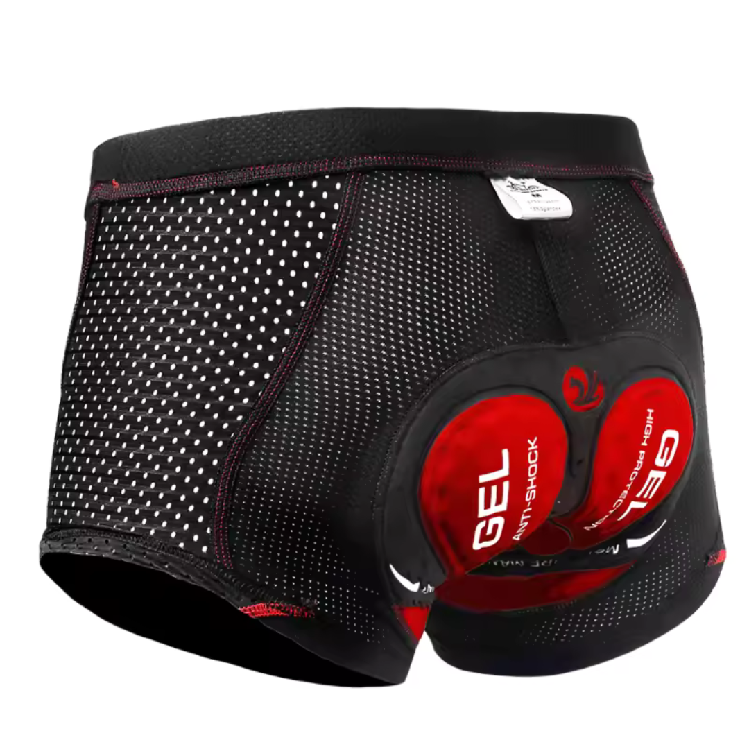 Fahrrad Unterhose Herren mit 5D Gelpolster – RideSoft Pro