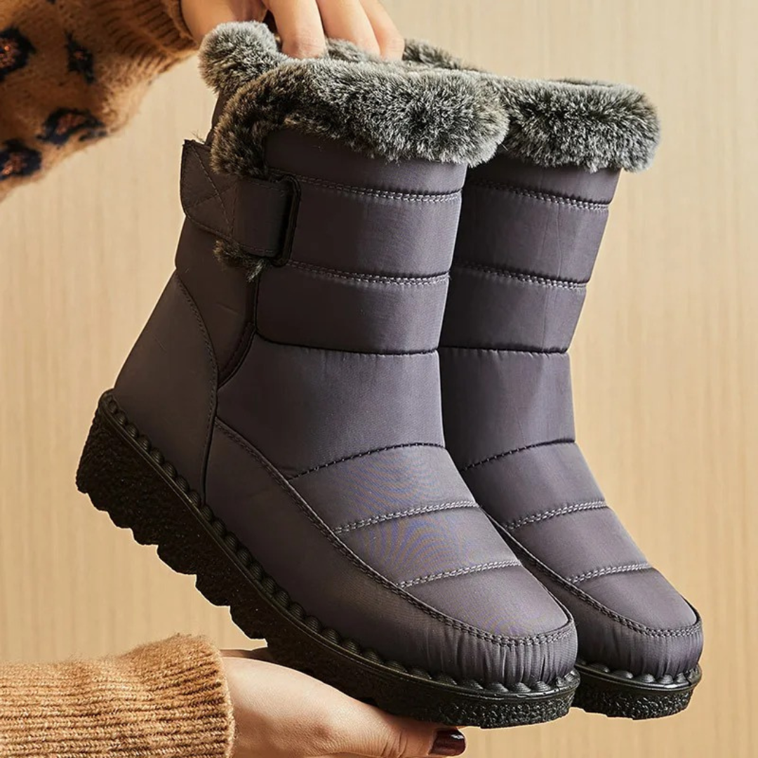 Winterstiefel Damen wasserdicht mit Warmfutter & rutschfester Sohle – FrostStep Boots