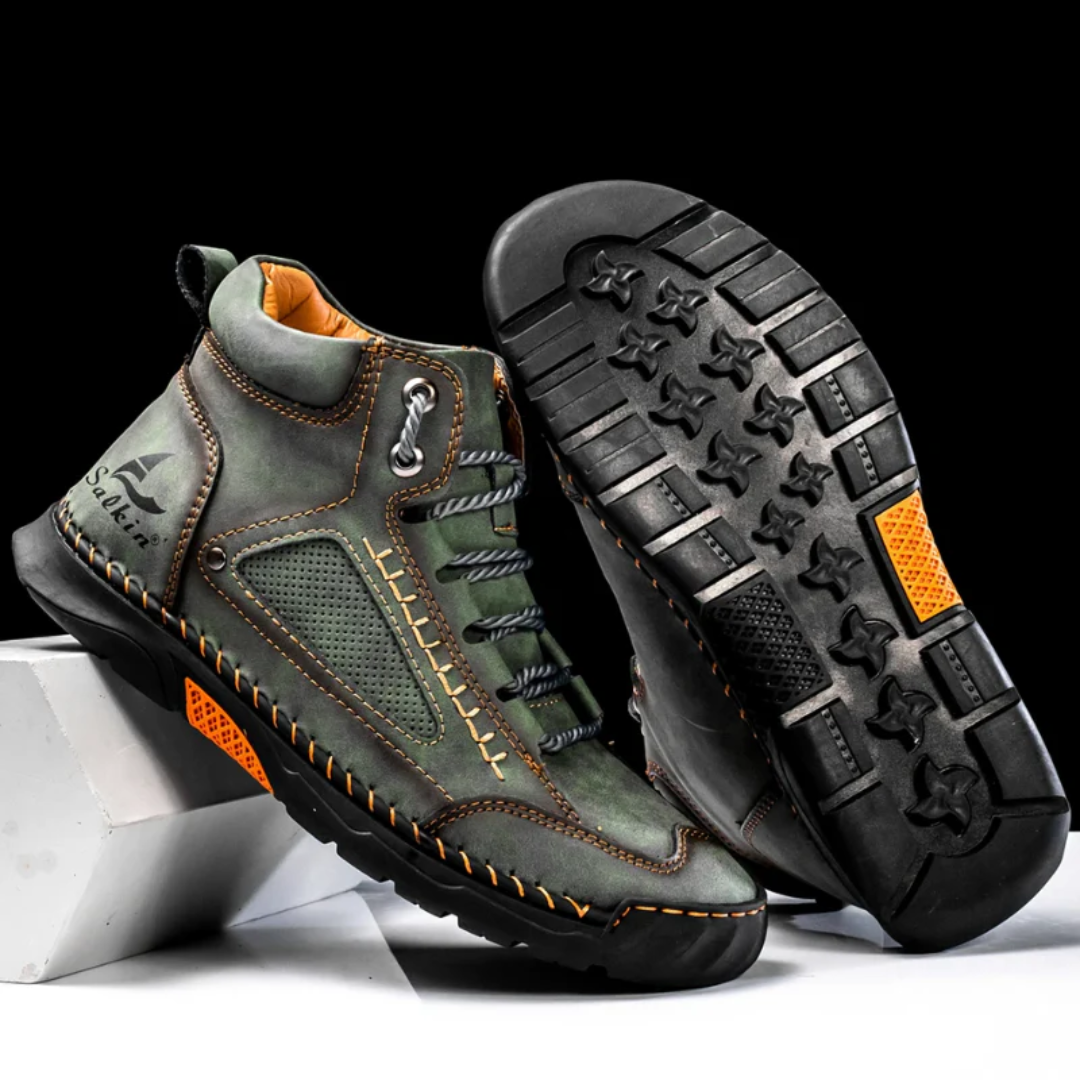 Schuhe Leder wasserdicht & bequem – St. Moritz Walkers