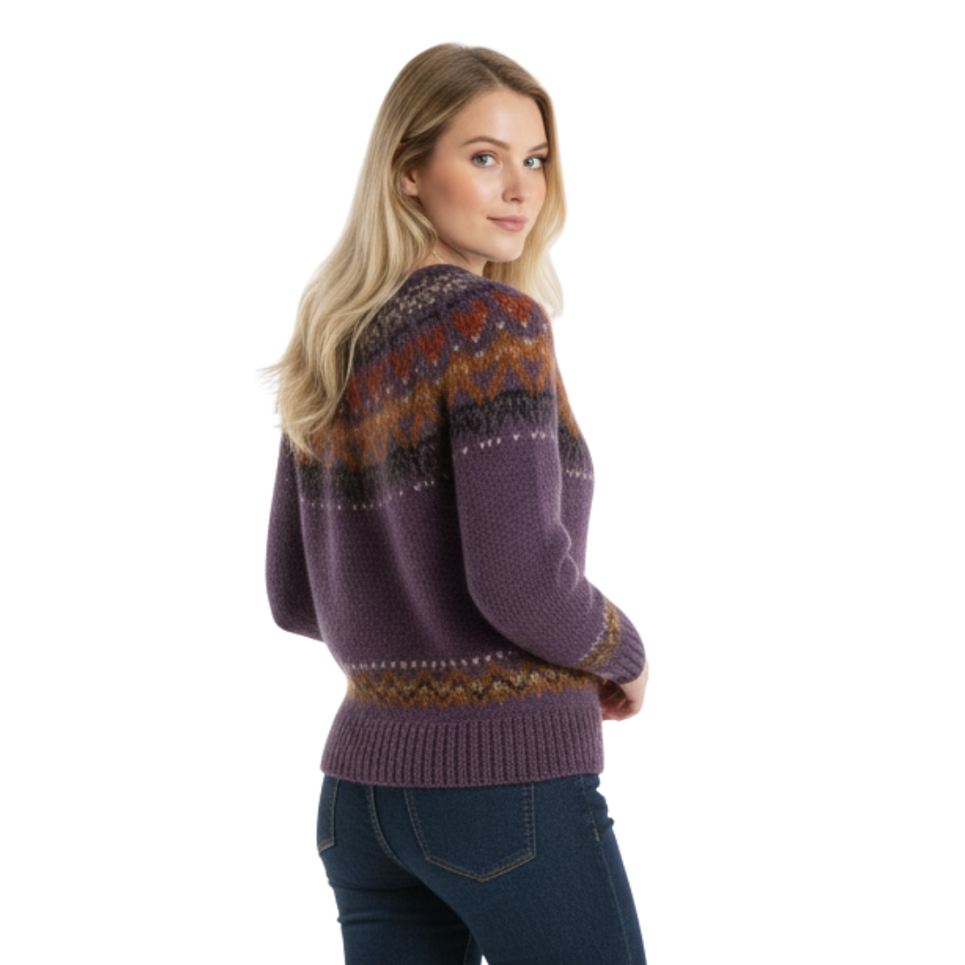 Nordspur | FrostLoom Nordischer Strickpullover